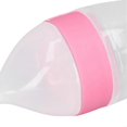 thumbnail image 4 of Baby Bottle Spoon Convenient Practical Silica Gel Material Light Weight Portable Extrusion Type Feeding ToolPink, 4 of 4