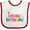 White and Red, variant on Inktastic It's My Birthday Letters Boys or Girls Baby Bib