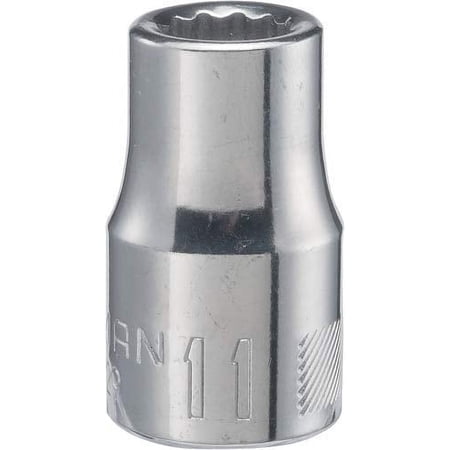 UPC: 0885911588881 | CRAFTSMAN Shallow Socket  Metric  1/2-Inch Drive  11mm  12-Point (CMMT44229)
