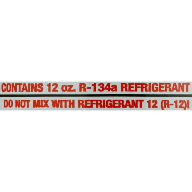 Certified A/C Pro R-134a Auto Air Conditioner Refrigerant -12 OZ