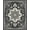 Black Multi, Pattern 1, variant on ODIKA Shaggy Tumbled Mottled Crisp Rectangular Traditional Scandinavian for Dining Room, Under Table, Office, Non-Slip Chair-Friendly Floor