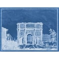 thumbnail image 3 of Vision Studio 24x19 Black Modern Framed Museum Art Print Titled - Indigo Antiquities I, 3 of 5