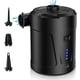 thumbnail image 1 of Bomba de aire eléctrica, batería recargable de 5000 mAh, mini bomba de aire eléctrica con 3 boquillas de aire, inflador rápido para bote inflable/cama de aire, 1 of 5