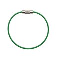 thumbnail image 1 of Agiferg Color Coated Wire Rope Keychain Key Ring Stainless Steel Keychain Rubber Coated Wire Ring Wire Lock Buckle, 1 of 9