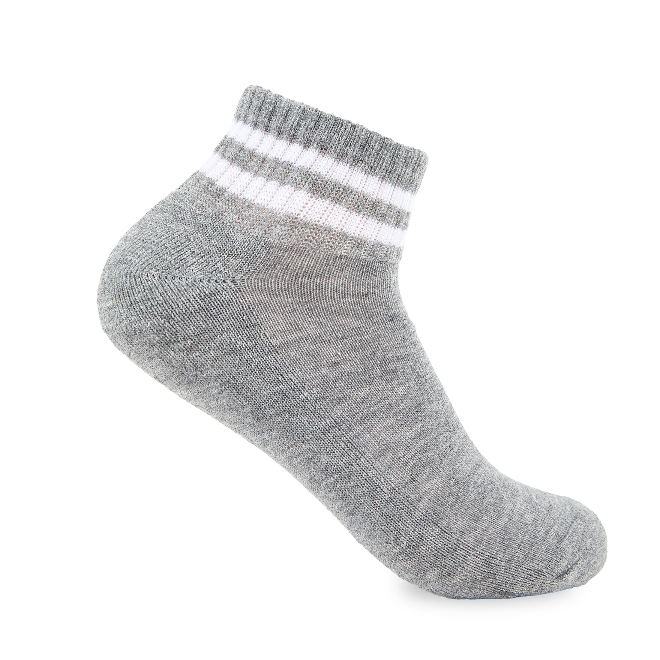 Fruit of the Loom All Day Comfort Boys Ankle Socks, Sizes 4.5-9, 10-Pack