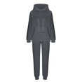 thumbnail image 6 of Bovxnpu Two Piece Sets for Women Fall Outfits, Womens 2 Piece Outfits Lounge Hoodie Sweatsuit Sets Oversized Sweatshirt Baggy Fall Sweatpants with Pockets, 6 of 6