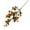B, variant on XUYAN Artificial Rose Long Stem Artificial Flowers Rustic Fall Decor Silk for Tall Vase Silk Flowers Arrangement Flower Long Home Thanksgiving Halloween Christmas Fireplace Wedding Party Decor