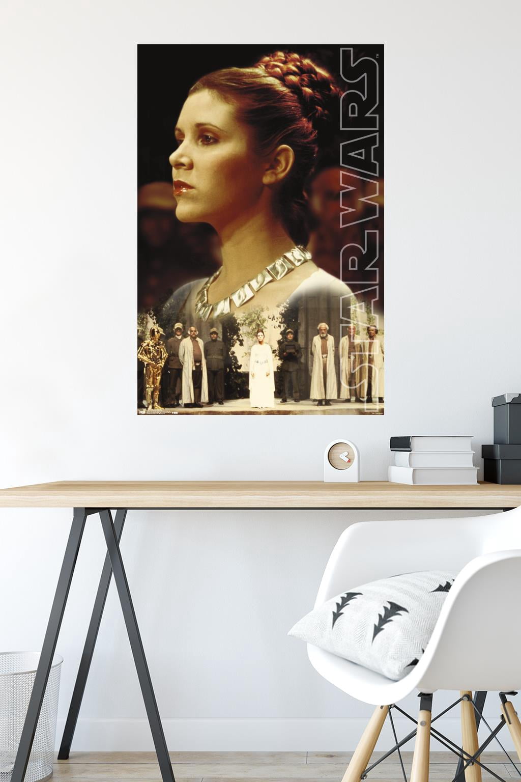 Star Wars: Saga - Princess Leia - Ceremony Wall Poster, 22.375" x 34"
