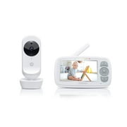 Angle View: Refurbished Motorola EASE34 4.3-in Video Baby Monitor