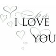 thumbnail image 4 of Roommates Ps I Love You Peel and Stick Wall Decals, 4 of 5