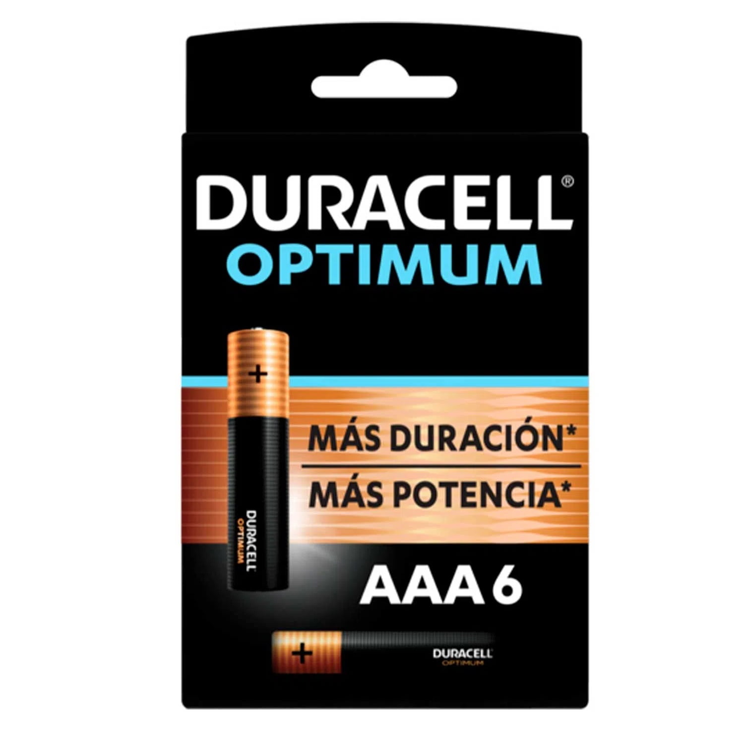 Pila Duracell Optimum Aaax6