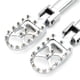 thumbnail image 2 of Reposapiés Reposapiés Pedal Compatible Fxbrs Antideslizante Plata de clavija ancha, 2 of 9