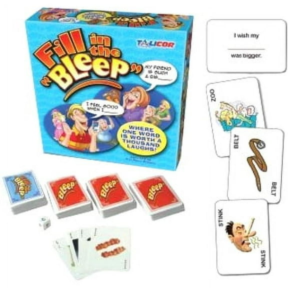 Fill In the Bleep Board Game, by Talicor