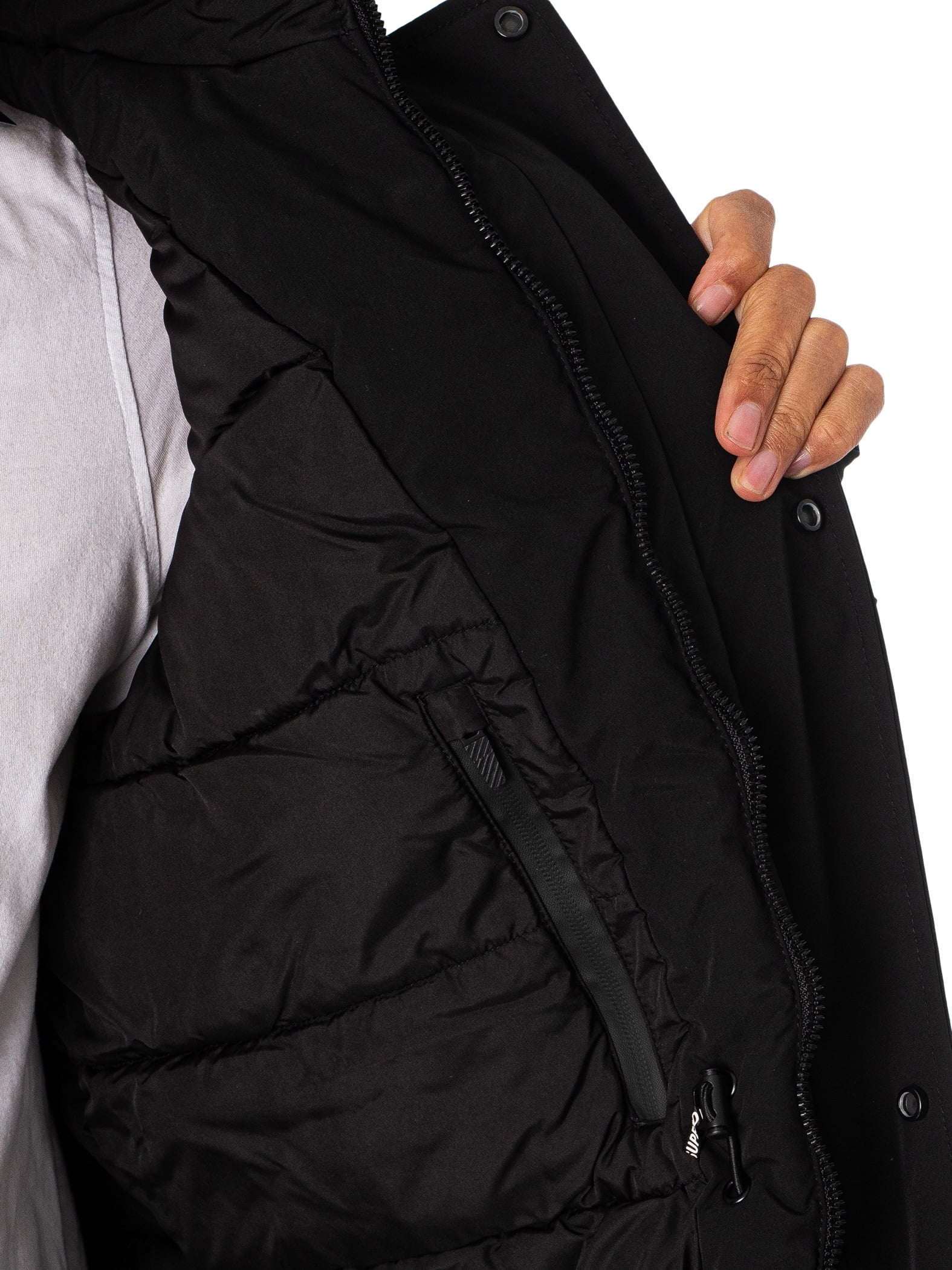 Thermore padded parka coat top
