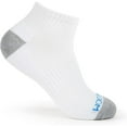 thumbnail image 2 of Fruit of the Loom Ankle Socks for Men - 8 Pairs - Arch Support, Cushioned, Athletic Quarter Socks - Mens Socks Size 6-12, 2 of 4