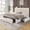 White, variant on Twin Size Bed Frame with Storage Headboard,3 Drawers,Charging Station,LED Lights, Velvet Upholstered Girl Bed with Heavy Duty Metal Slats, No Box Spring Needed, Noise Free, Pink