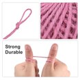 thumbnail image 4 of Unique Bargains 164 Feet 2mm Jute Twine, Jute Rope, Jute String Cords Pink, 4 of 6
