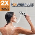 thumbnail image 4 of Waterpik High Pressure Hand Held Shower Head with Hose, PowerPulse Massage 7-Mode, Chrome XPB-763ME, 4 of 8