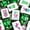 Green, variant on American Mahjong Set,160 Acrylic 4 Layer Engraved Mahjong Tiles,Carrying Bag, Portable,Travel,for Gathering, Party, Camping,Complete Ma Jong Set