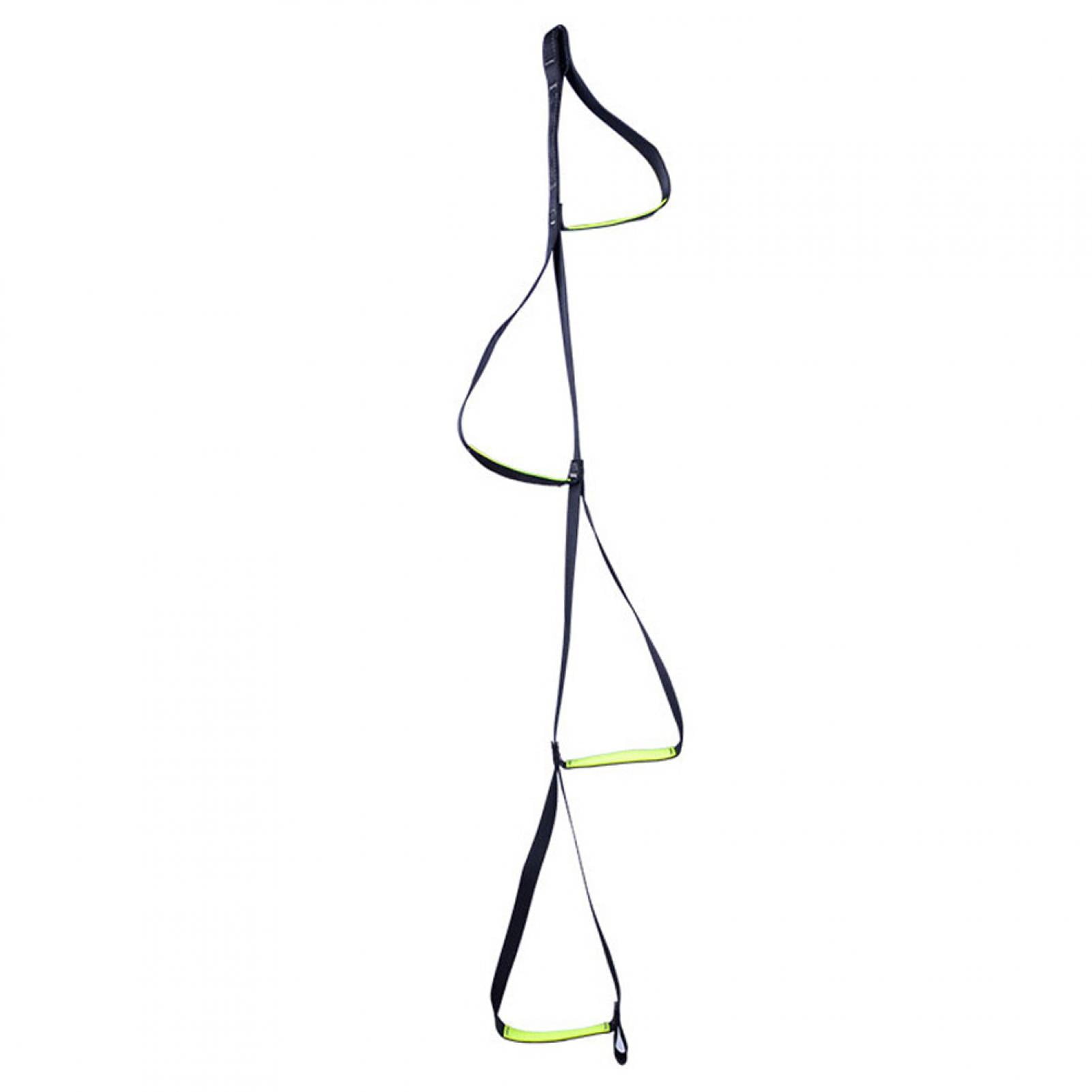 YOUTHINK Outdoor Hanging Rope Ladder Flat Belt Step Ascend Strap For Mountaineering Rock Climbing,Hanging Rope Ladder