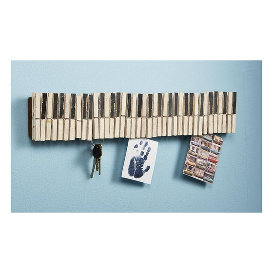 Piano Keys  Note Holder Wall Art  Walmart  com