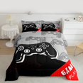 thumbnail image 2 of Manfei Cartoon Gamepad Bedding Comforter Set for Boys, Geometric Honeycomb Twin Comforter Sets, Moden Gaming Lover Reversible Bedding Set, Super Cozy Room Decor, 2-Piece, 2 of 8