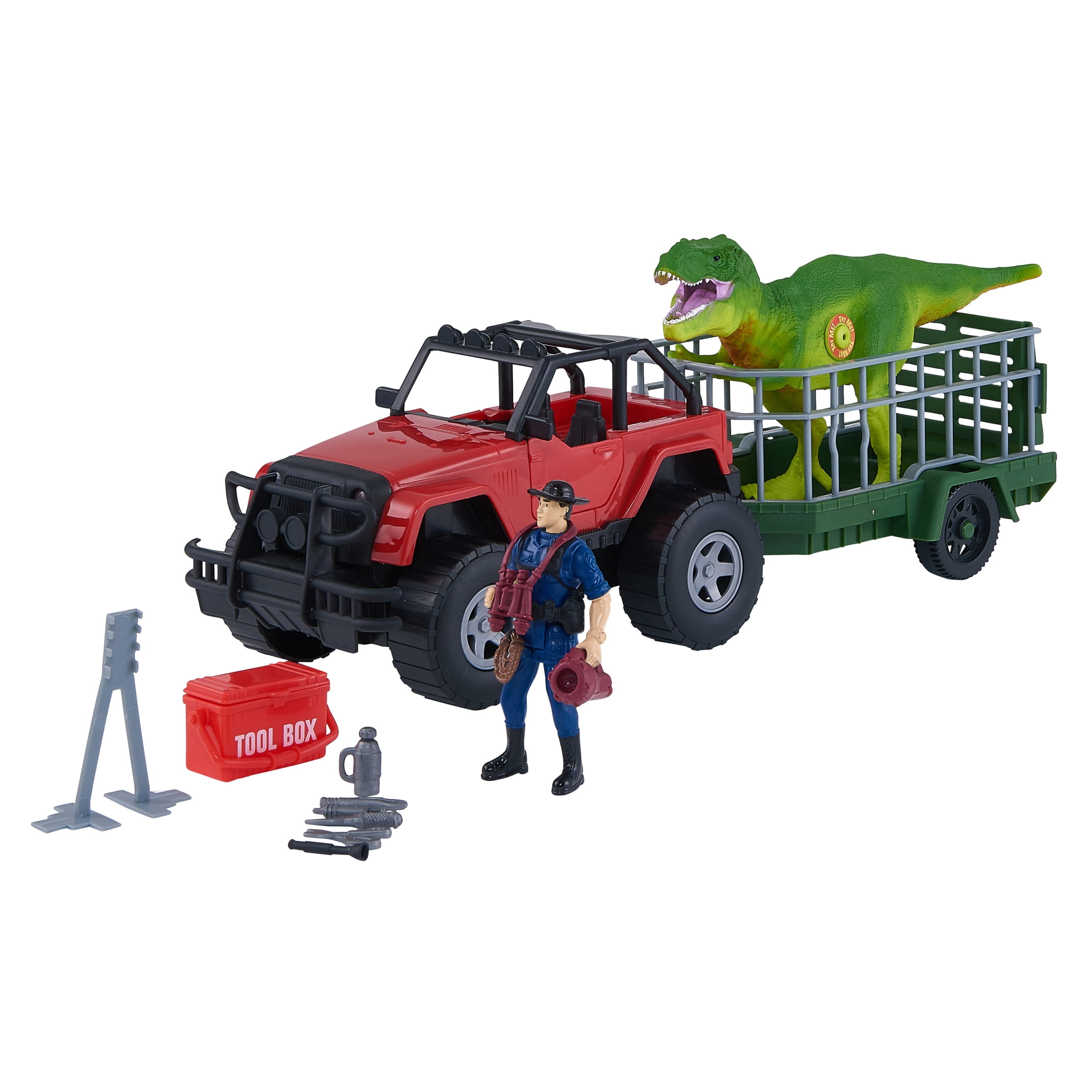 adventure force dinosaur attack playset