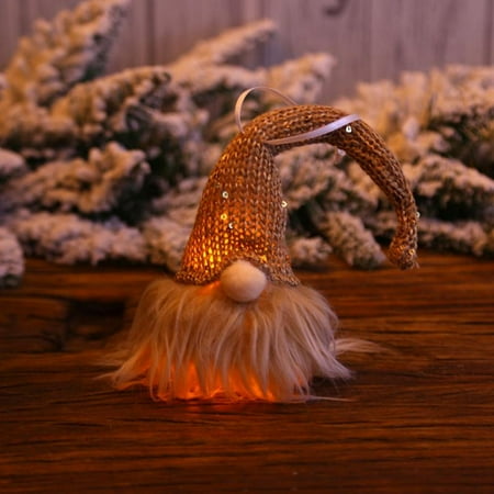

Clearance Lighting Doll Christmas Pendant Decorative Hanging Ornament
