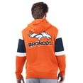 thumbnail image 2 of Men's Starter Orange Denver Broncos Extreme Full-Zip Hoodie, 2 of 2