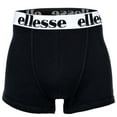 thumbnail image 2 of ellesse Calzoncillos para Hombre, Paquete de 7 - Yema Calzoncillos de 7 paquetes, Logo, Algodón Stretch Negro/Blanco 5XL (XXXXX-Large), 2 of 3