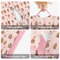thumbnail image 6 of Pink Christmas Gingerbread House Pattern Toddler Nap Mats for Kids Preschool,50"x20" Sleeping Mat Bag or Kids,Toddler Sleeping Bag,Toddler Nap Mat or Daycare, 6 of 6