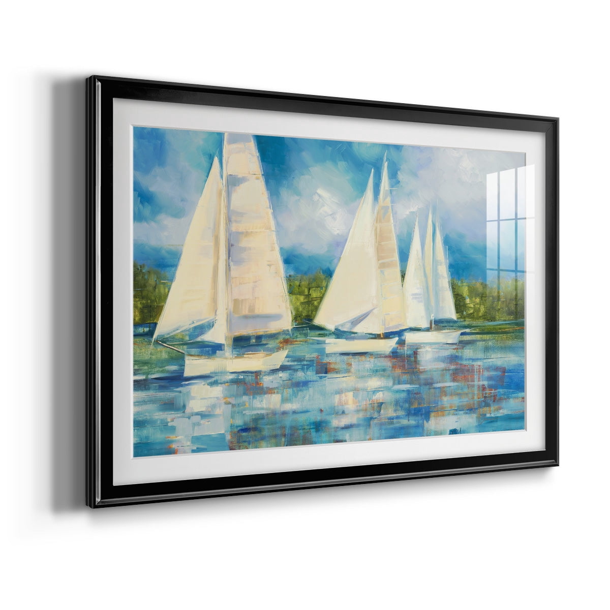 Clear Sailing Premium Framed Print - Ready to Hang