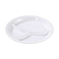thumbnail image 1 of asddcavvf Imitation Sets Table Plateaux de Restauration Rapide en Porcelaine Compartimentée Spécialement Conçus pour l'École et l'Unité en Liège pour Cuisine Petite Table Ronde de Salle à Manger Ensemble de Table à Manger Haute, 1 of 4