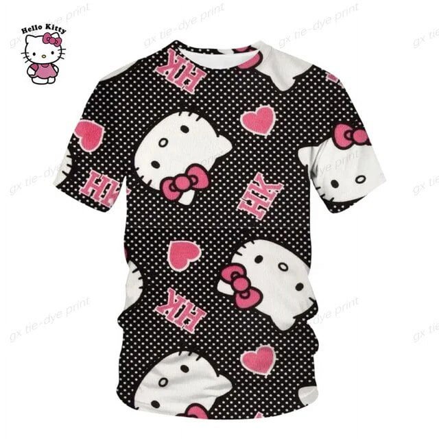 Nouveau Chandail à Capuchon Léopard Hello Kitty Femme Simple Col Rond Polyvalent Chandail Long Bureau Décontracté Ample Chandails à Capuchon Robe d'Automne