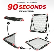 Soccer Rebounder Football Gifts | Kick-Back Rebound Net for Kids & Teens