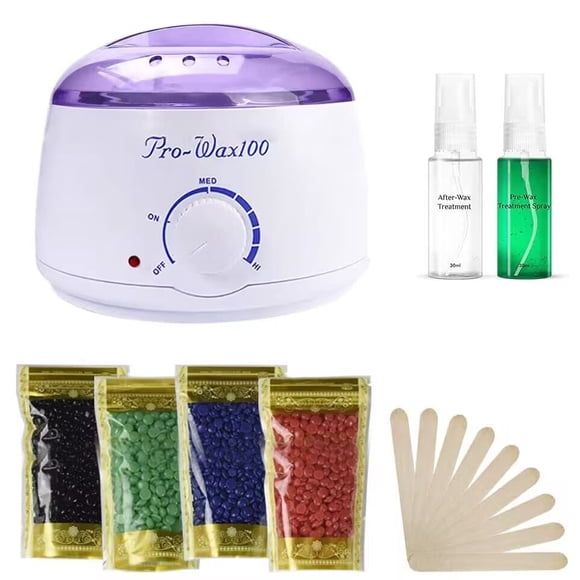 Kit calentador de cera eléctrico Kids Partner para depilación