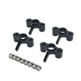 thumbnail image 4 of Juego de tazas de dirección de metal RC perfke 4 Piezas para J3 negro, 4 of 5