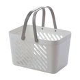 thumbnail image 2 of Campana Para Cocina Bathing Basket Washing Basket Hand Hold Drainage Basket Bathroom Shower Blue Student Dormitory Bathroom Storage Basket Bath Basket, 2 of 6