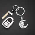 thumbnail image 1 of VONKY Key Chain Alloy Pendant Keyring Woman Key Holder Decor Key Ring Party Wedding Gift, D1002-Son, 1 of 9