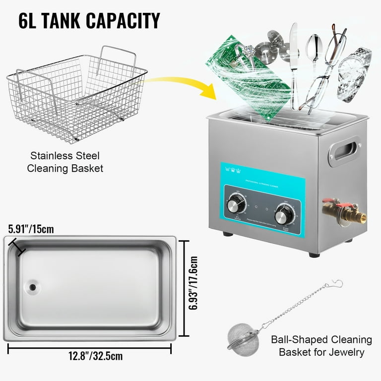 Stainless Steel Cleaning Basket - Ultrasonic Cleaner, Diamond Cleaner