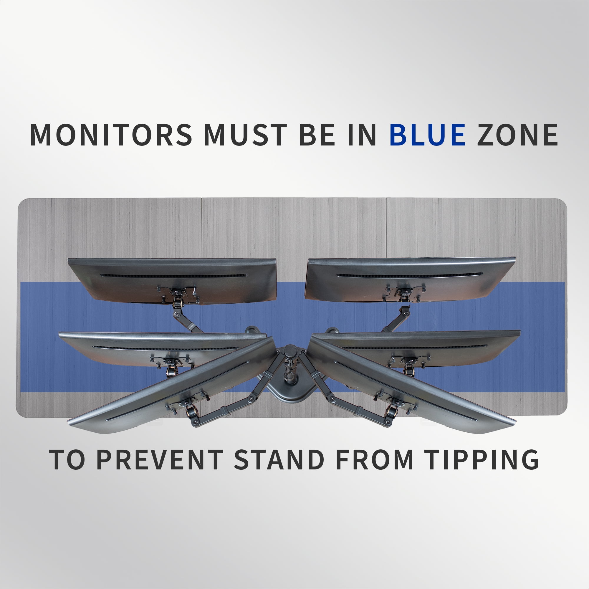 VIVO Black Dual Monitor Articulating Desk Stand Mount, Fits Up to 32" Screens