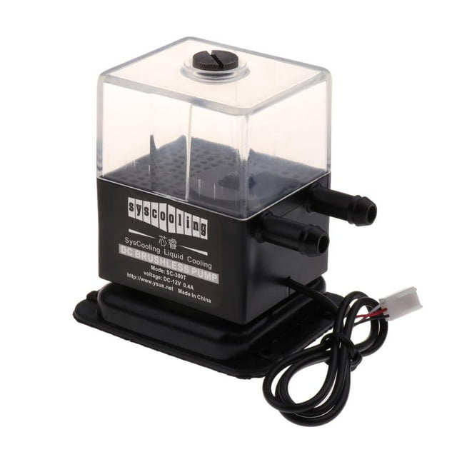 Soporte de Acrílico Del Tenedor Del Termoscopio de Refrigeración Por Agua de Computadora ordenador 80x45x37m M Yotijar Tanque acrílico de la bomba de agua