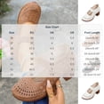 thumbnail image 3 of Byworldtasic Women's Breathable Cutout Block Heel Shoes Adjustable Strap Closed Toe Comfortable Summer Shoes, 3 of 8