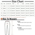 thumbnail image 3 of Sweatpants for Womens High Waist Plus Size Casual Casual Solid Color Cotton Linen Drawstring Elastic Waist Long Wide Leg Pants 50% off Clearance!, 3 of 8