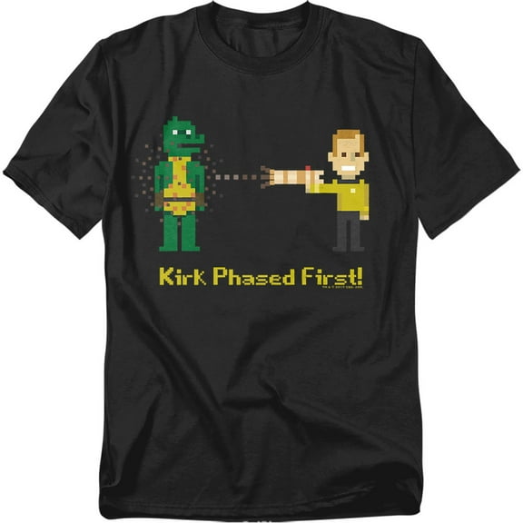 Star Trek Kirk Phased First Officially Licensed Adult T-Shirt S
