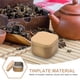 thumbnail image 4 of Pequeña caja metálica con tapa para guardar té, mini recipientes para especias, latas de café vacías de hojalata, tarro de caramelos, organizador de té a granel, latas de especias, 4 of 8