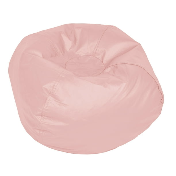 ACEssentials Medium Vinyl Bean Bag Chair, Multiple Colors