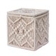 thumbnail image 4 of soporte para caja de pañuelos, decoración bohemia, organizador de pañuelos bohemio hecho a mano, caja de cubo de pañuelos para baño, dormitorio, tocador, sala de estar, oficina, 4 of 5
