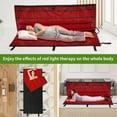 thumbnail image 2 of Large Red & Infrared Light Mat, 63x27 Inch Full Body Pad for At-Home Relaxation, 2 of 8