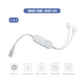 thumbnail image 3 of DC5V~ WiFi RGB Controller LED Strip Light Controller Wireless Smart Strip Light Controller Voice Control Compatible with Home & for Cloud Intelligence APP Control, 3 of 7